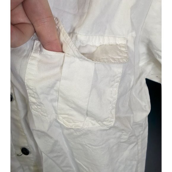 Millenium Lace Shoulder Button Up - Picture 9 of 12